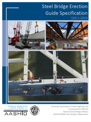 cover image of Steel Bridge Erection Guide Specification S10.1-2019